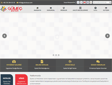 Tablet Screenshot of gulecboya.com